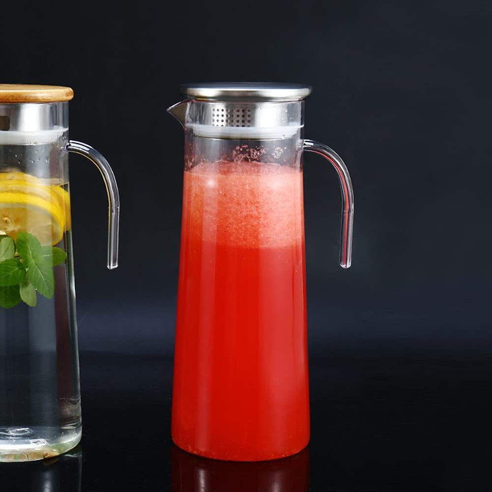 1 Liter Acrylic Water Jug with Handle and Lid – Durable & Stylish