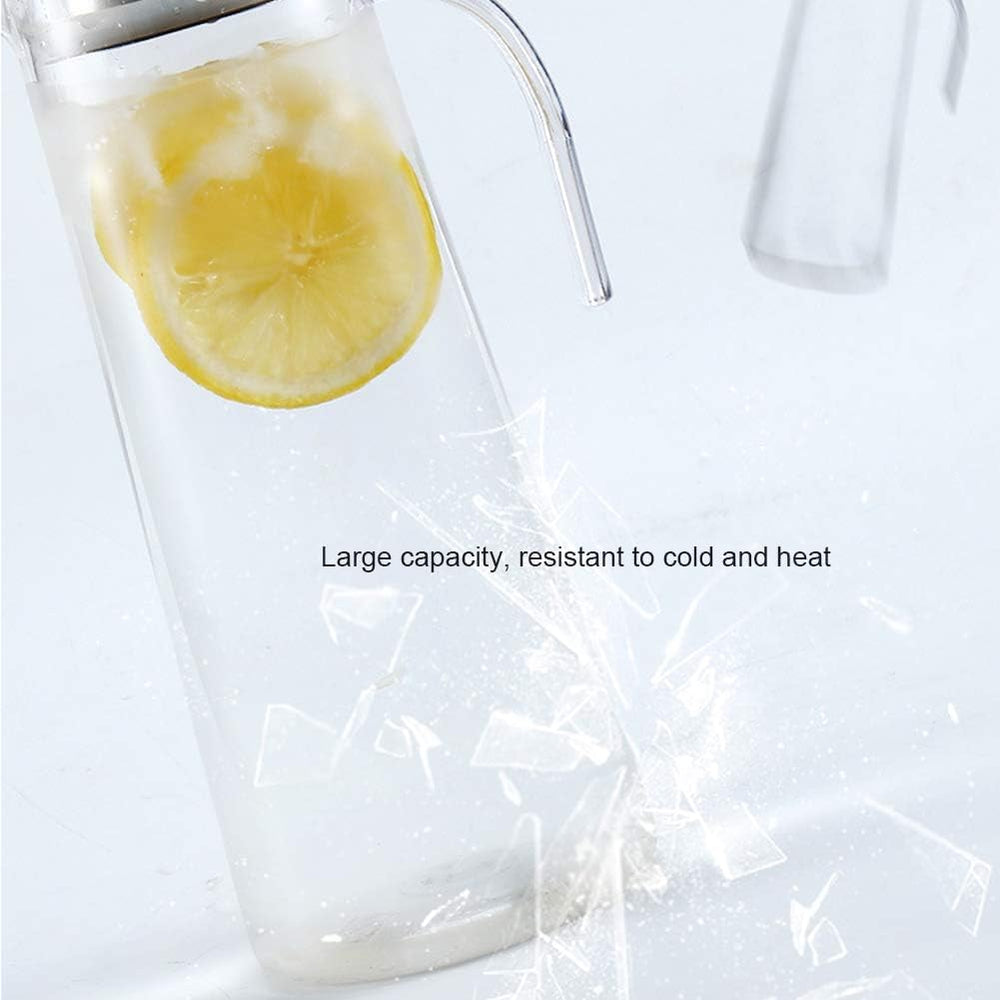 1 Liter Acrylic Water Jug with Handle and Lid – Durable & Stylish