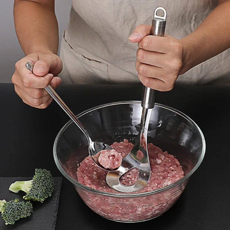 Stainless Steel Meatball Maker Spoon