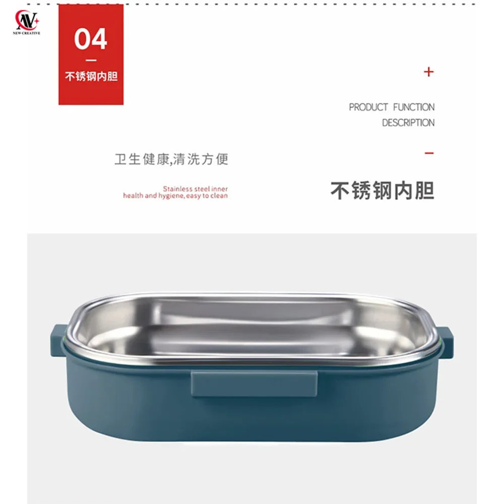Single Compartment Insulated Lunch Box 710ml – Stainless Steel