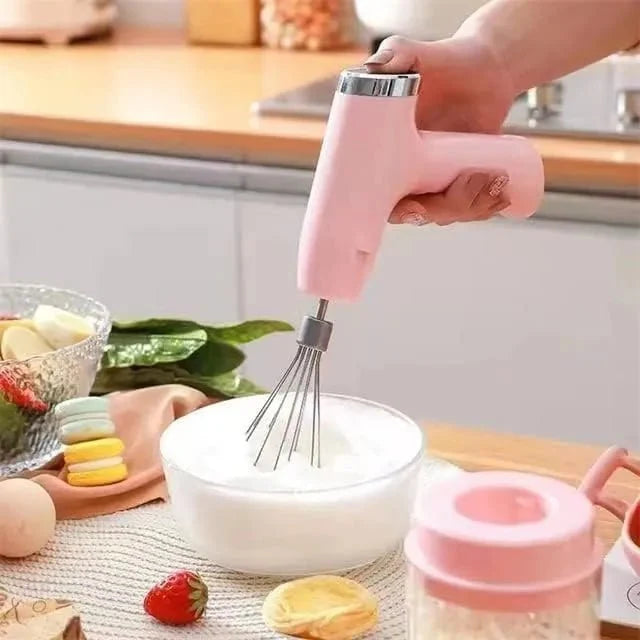 3 in 1 USB Rechargeable Electric Chopper, Beater and Whisker