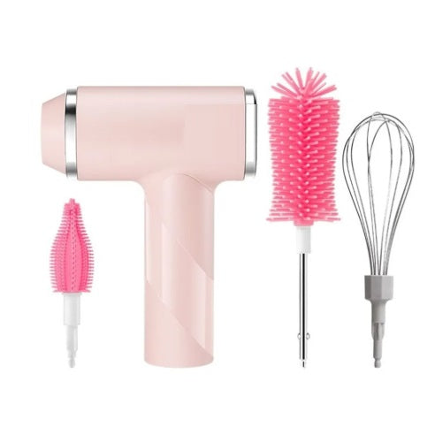 USB Rechargeable Electric Bottle Cleaning Brush Set | 3-in-1 Kitchen Kit