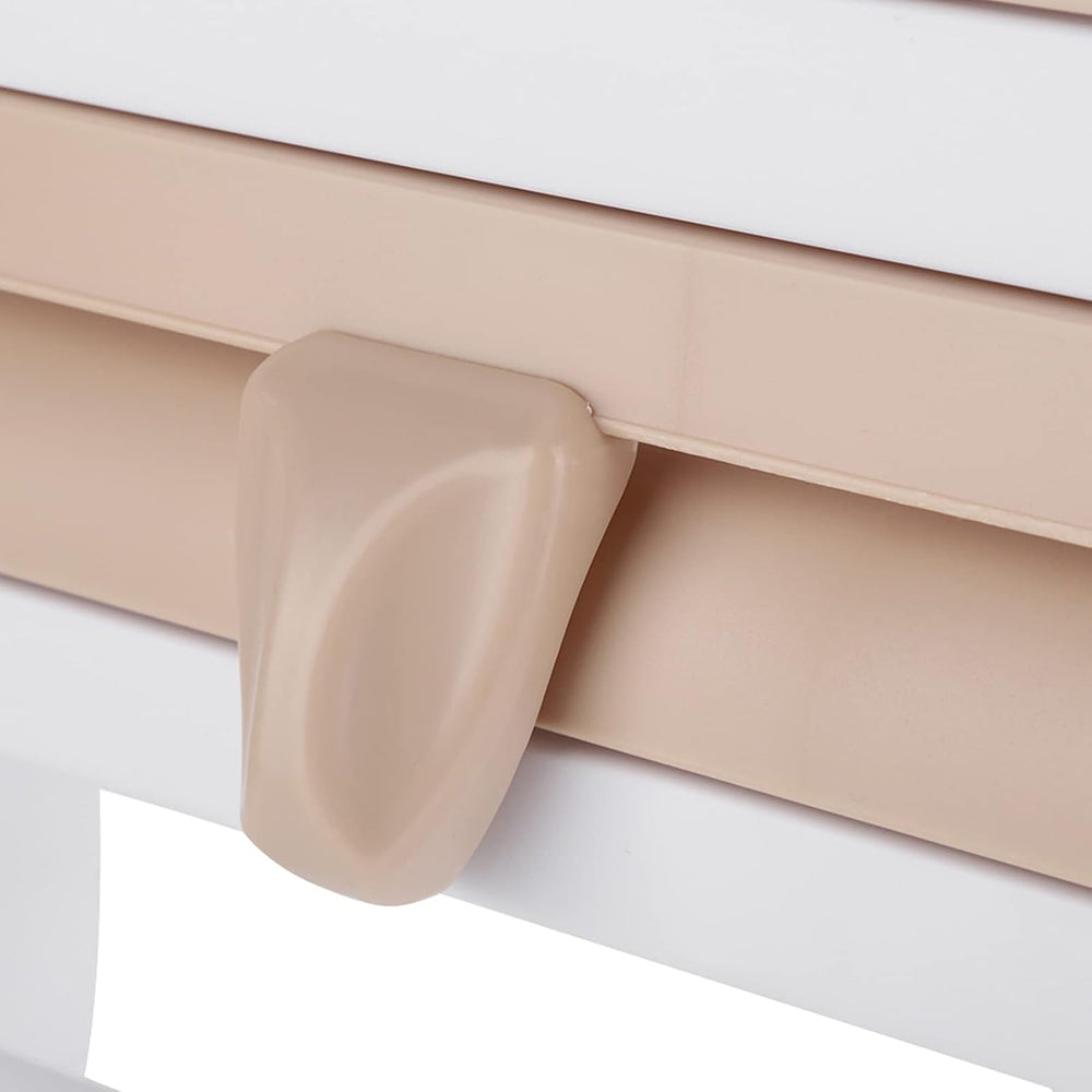 4-in-1 Wall Mounted Kitchen Paper Roll Dispenser – Cling Film, Foil & Paper Towel Holder