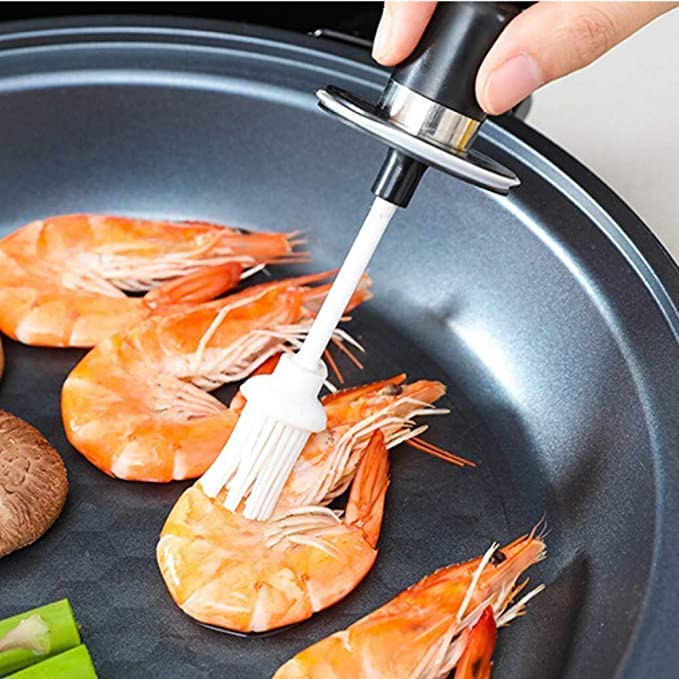 BBQ Grill Accessories Combo Set – 8PCS | 3 Skewers, Fish Basket, Kabab Grill, Grill Mat, Oil Dispenser & Brush