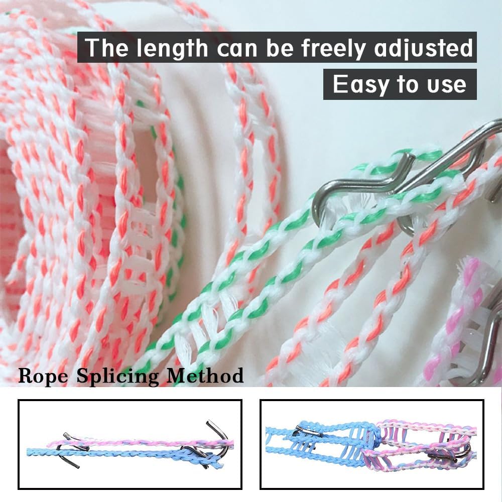 Windproof Clothesline Rope – Widened Anti-Skid Clothes Drying Line