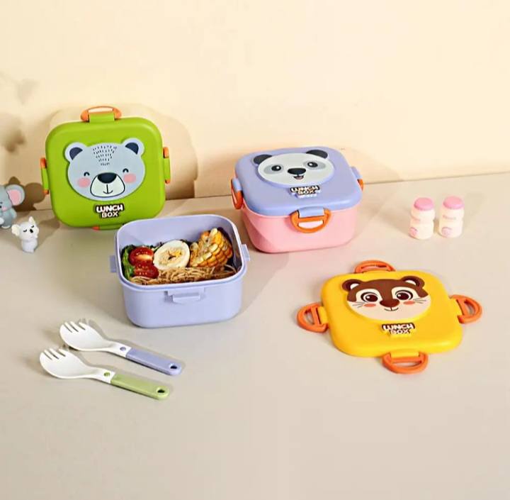 630ml Panda Themed Lunch Box