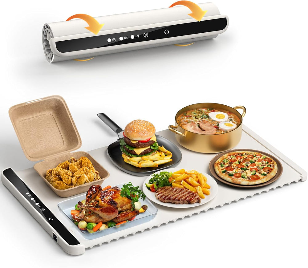 Electric Warming Tray – Full Surface Food Warmer Mat (Random Color)