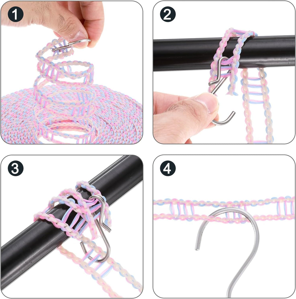 Windproof Clothesline Rope – Widened Anti-Skid Clothes Drying Line