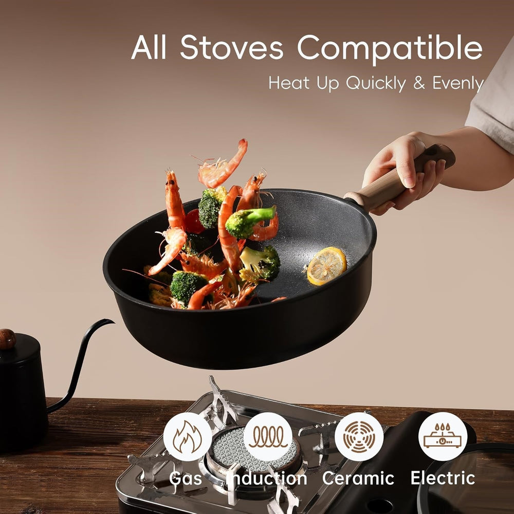 Titanium Nonstick Coating Cookware Pots & Pans