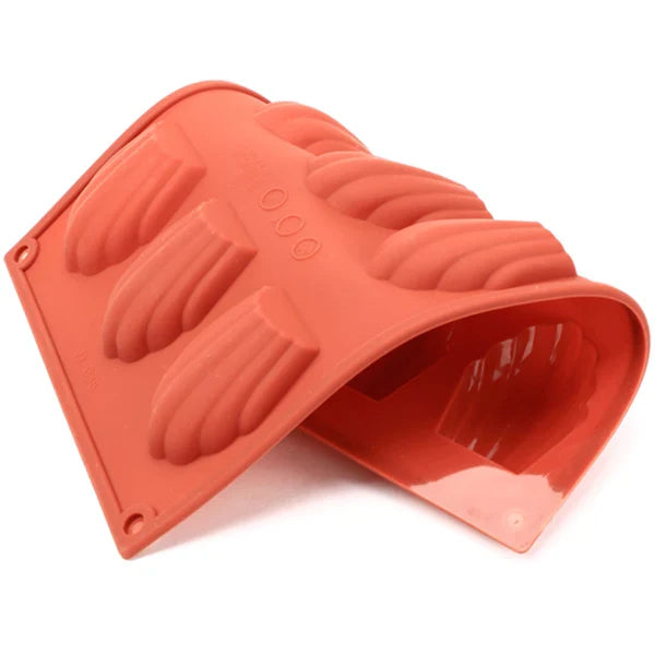 9 Cavity Shell Shape Silicone Chocolate Mold