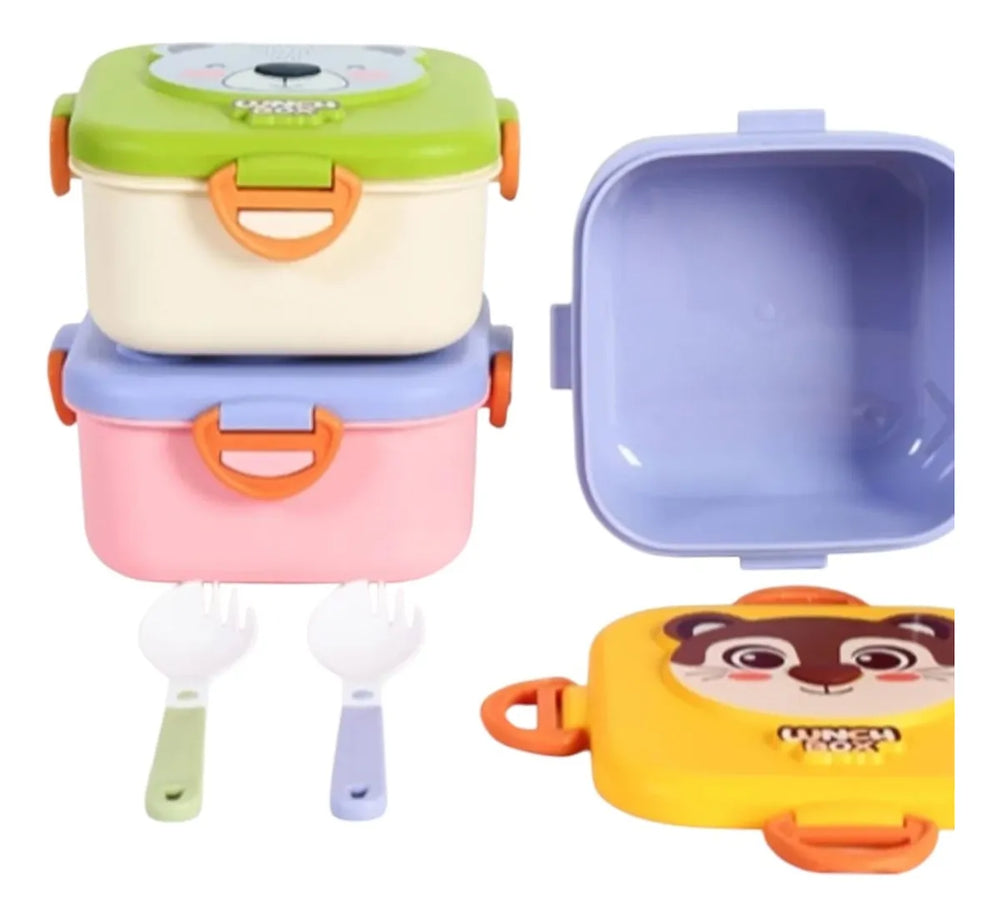 630ml Panda Themed Lunch Box
