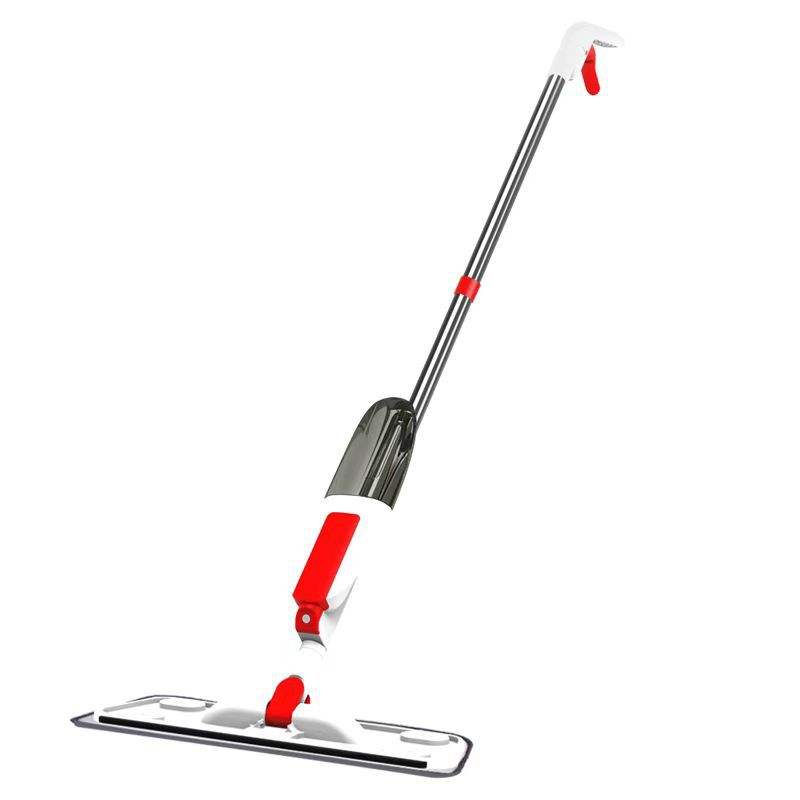 360° Rotating Microfiber Spray Mop with Refillable Bottle – No Bucket Needed
