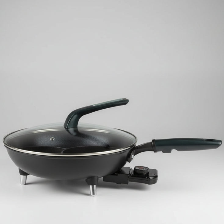 Multi Functional Electric Wok Appliance - Advanced Heating Technology