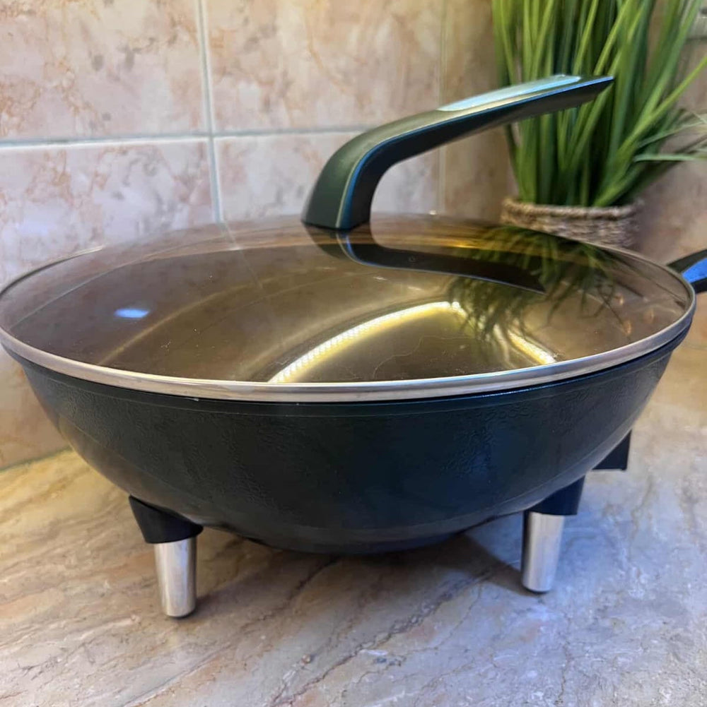 Multi Functional Electric Wok Appliance - Advanced Heating Technology