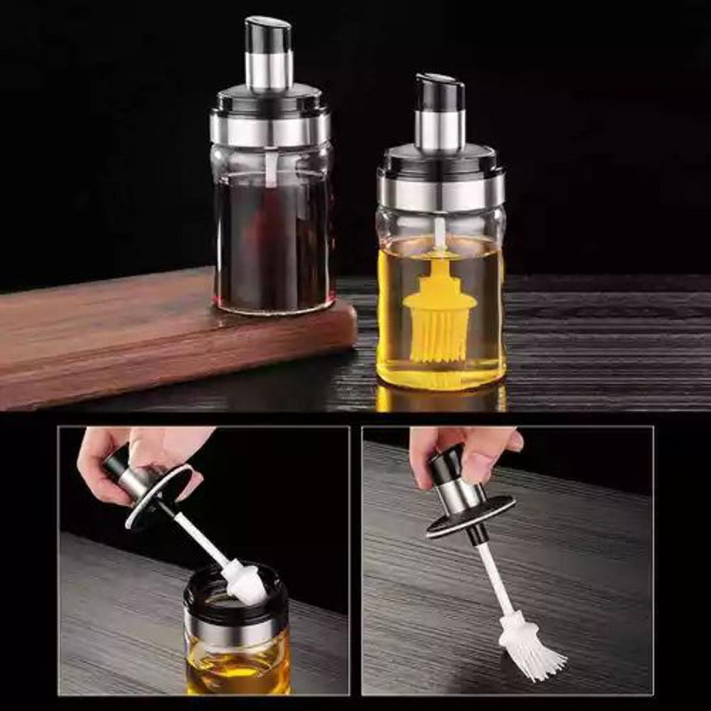 BBQ Grill Accessories Combo Set – 8PCS | 3 Skewers, Fish Basket, Kabab Grill, Grill Mat, Oil Dispenser & Brush
