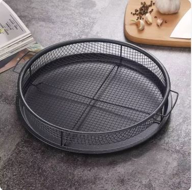 Premium Non-Stick Air Fryer Baking Tray with Mesh Basket