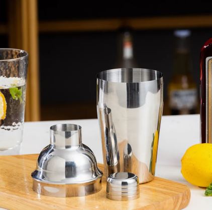 Cocktail Shaker | Stainless Steel Drink Mixer