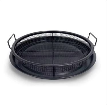 Premium Non-Stick Air Fryer Baking Tray with Mesh Basket