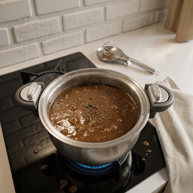 Stainless Steel Double Ear Soup & Hot Pot