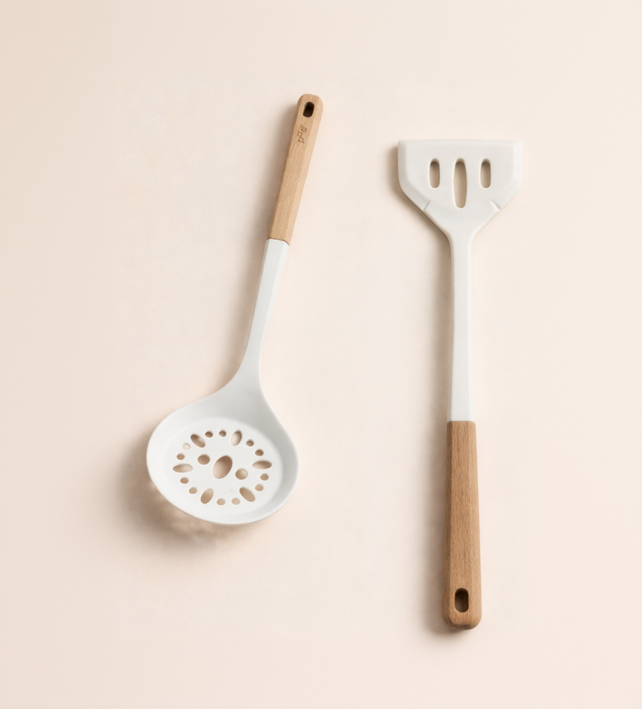 Silicone Cooking Spatula / Slotted Turner – Kitchen Tool