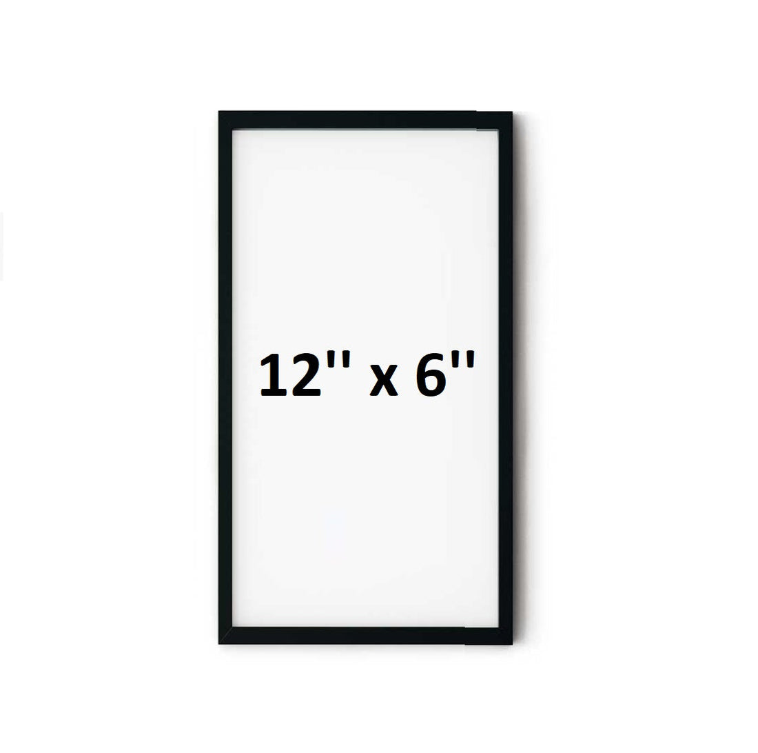 Pack of 2 - Photo Frames Collage Wall Hanging Wall Decor Set - Black