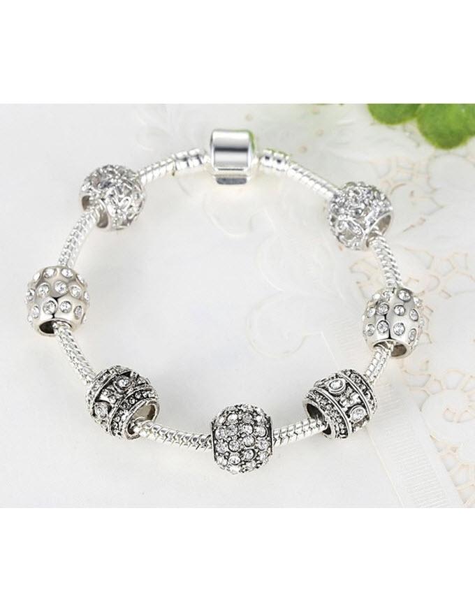 Silver Metal Tibetan Bracelet for Women