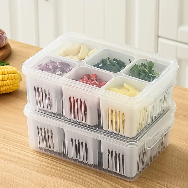 Modern Fridge Storage Boxes, Kitchen Organizer