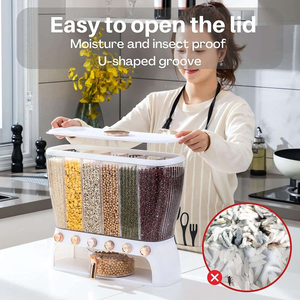10 Kg Capacity Grain Food Dispenser