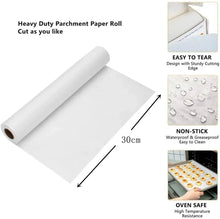 10 Meter Non-Stick Baking Paper Roll – Premium Quality, Easy Cleanup