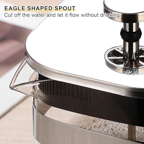 1000 ml Glass French Press Coffee Maker with Filter