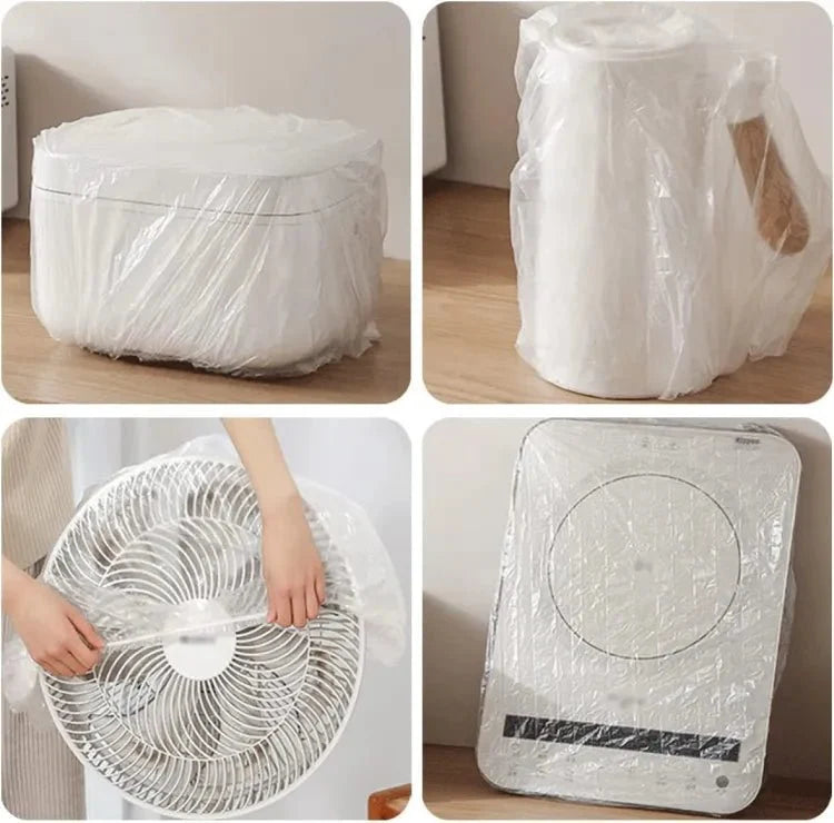 10Pcs Thickened Disposable Transparent Dust Cover