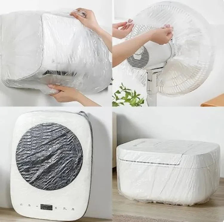 10Pcs Thickened Disposable Transparent Dust Cover