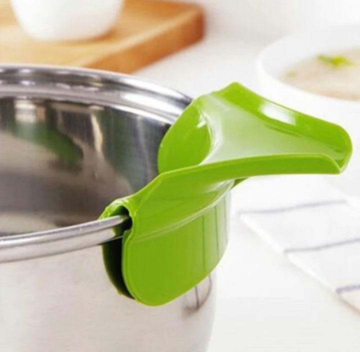 Silicone Anti-spill Drain Pans Round Rim Deflector