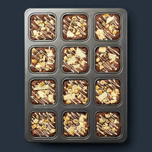 12-Cavity Mini Brownie Bar Baking Pan – Non-Stick, Easy Cleanup