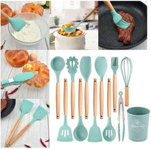 12 Pcs Silicone Non-Stick Cooking Tool Set
