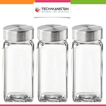 120ml Salt & Pepper Glass Spices Jars