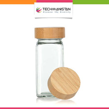 120ml Salt & Pepper Spice Dispensers with Wooden Lids