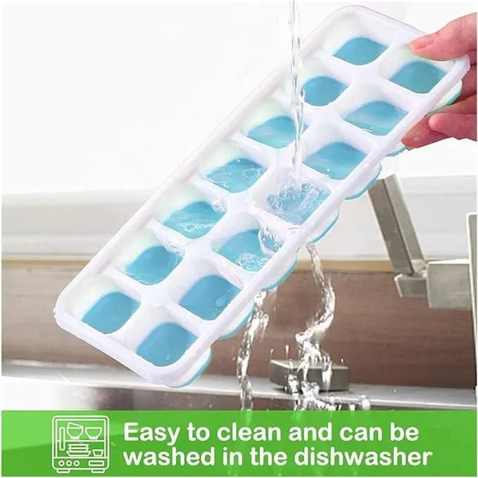 14 Grids Flexible Ice Cube Tray