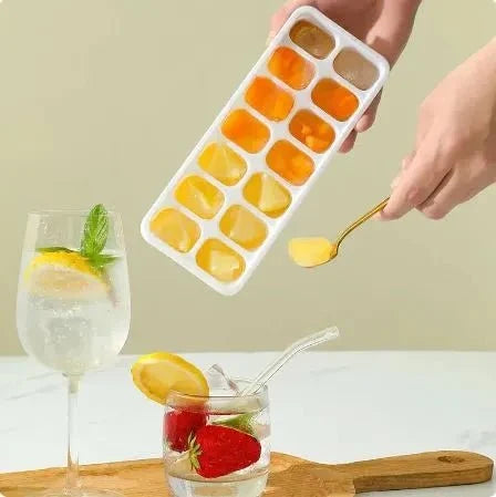 14 Grids Flexible Ice Cube Tray