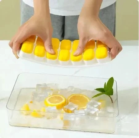 14 Grids Flexible Ice Cube Tray
