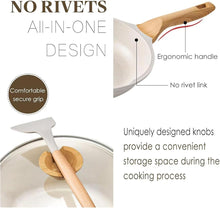 14-Piece Nonstick Coating Pots and Pans Set with Lids