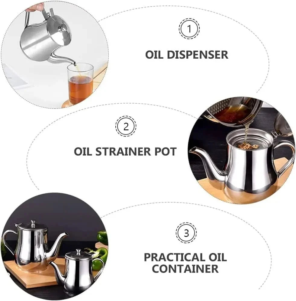 1.42L Capacity Stove Top Chai Kettle