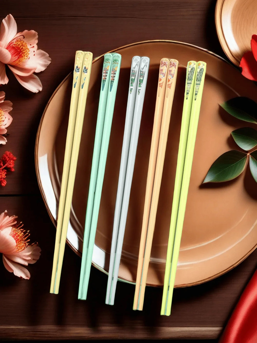 Reusable Chopsticks – Set of 5 Pairs