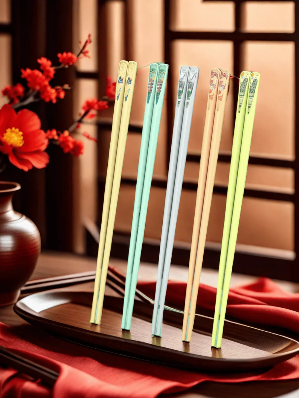 Reusable Chopsticks – Set of 5 Pairs
