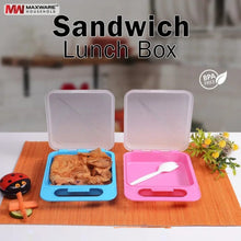 Sandwich Lunch Box with Handle – Random Colour