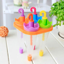 Umbrella-Shaped Popsicle Moulds – 4-Piece Set
