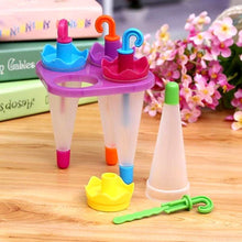 Umbrella-Shaped Popsicle Moulds – 4-Piece Set