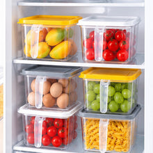 Clear Kitchen Storage Container with Lid & Handle