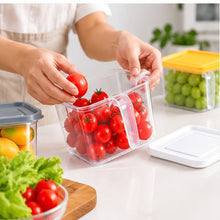 Clear Kitchen Storage Container with Lid & Handle