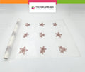 Flower Design Self-Adhesive Privacy Glass/Window Film - 45x200 cm